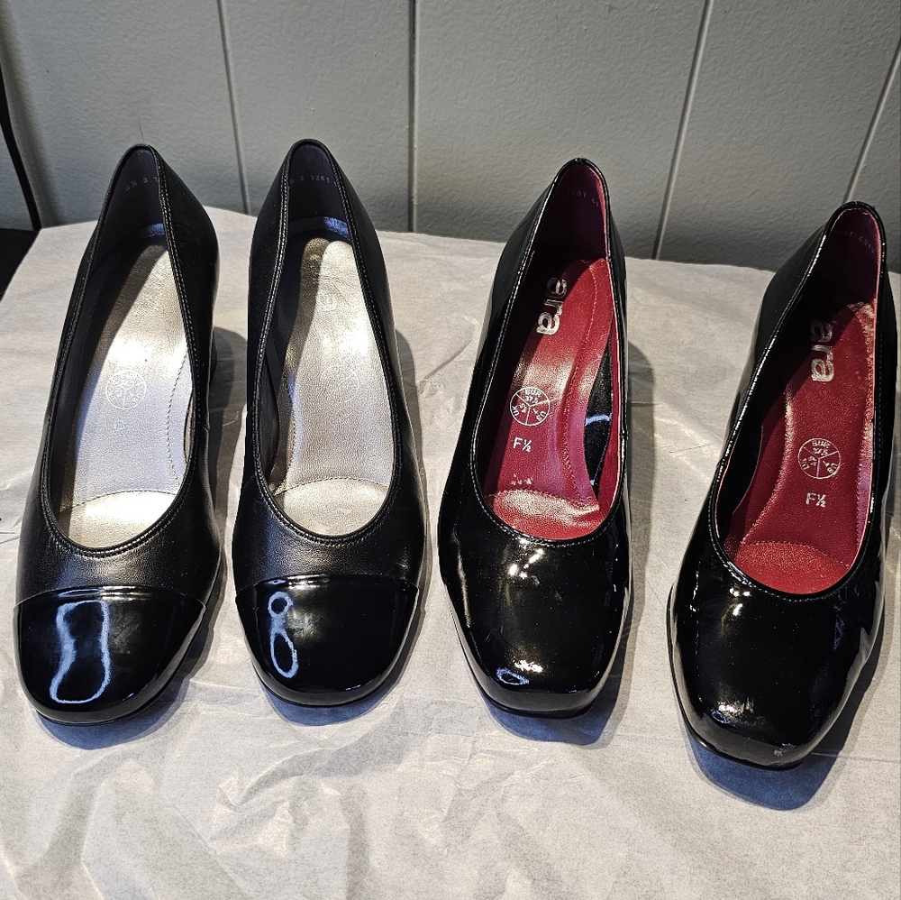 Ara Size 7 Women's Pumps 2 Pairs (Lot)